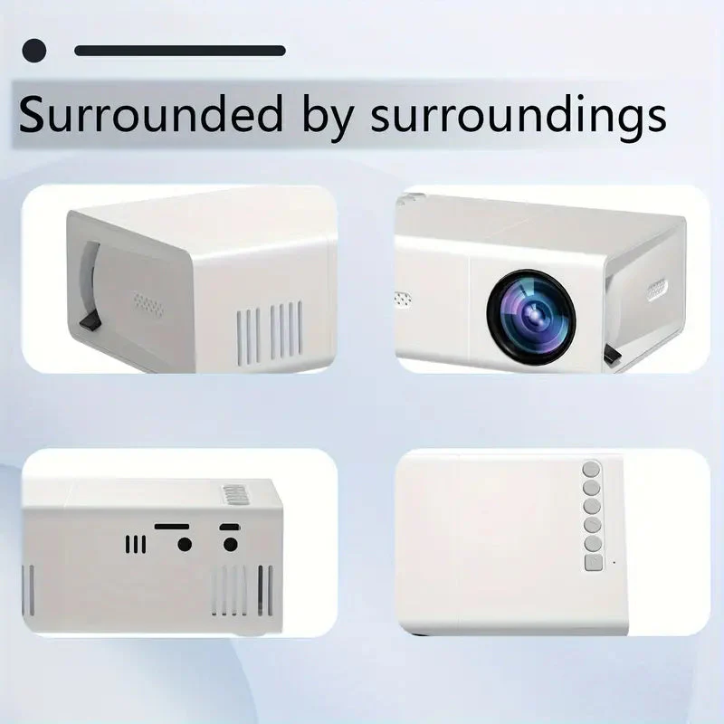 HD 720P - Fast Focus, Portable Projector - Image 4