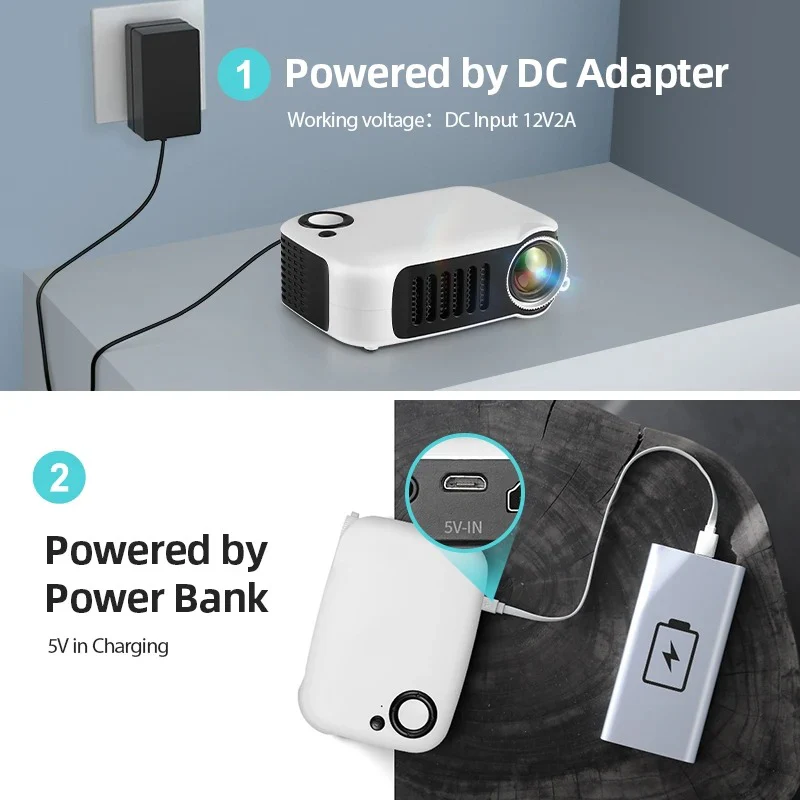 HD Mini Pocket Portable Projector - Image 3
