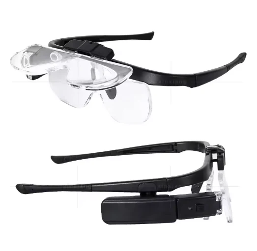 Head-mounted Magnifying Glass With USB Charging
