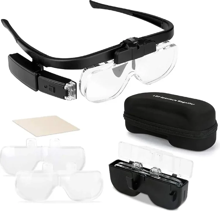 Head-mounted Magnifying Glass With USB Charging - Image 7