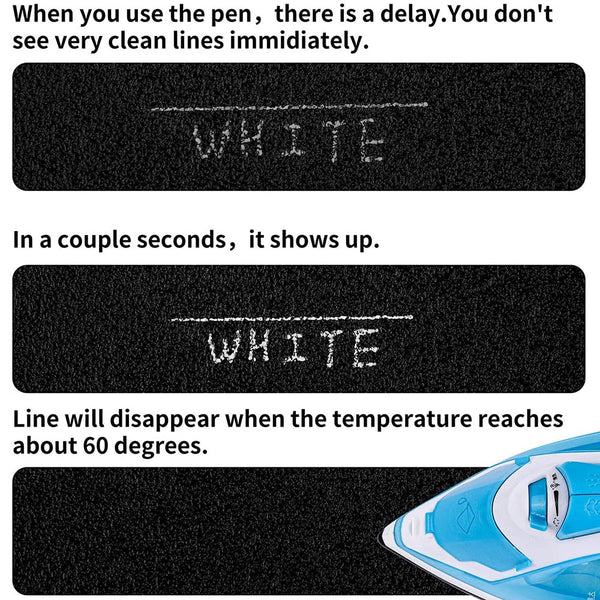 Heat Erasable Fabric Marking Pens (16 Pcs) - Image 4