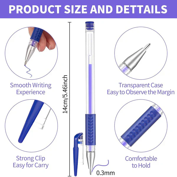 Heat Erasable Fabric Marking Pens (16 Pcs) - Image 5