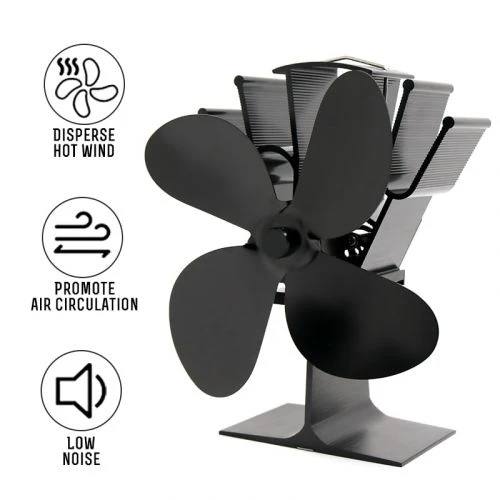 Heat Powered Fireplace Fan - Heat Your Home More Efficiently! - Image 5