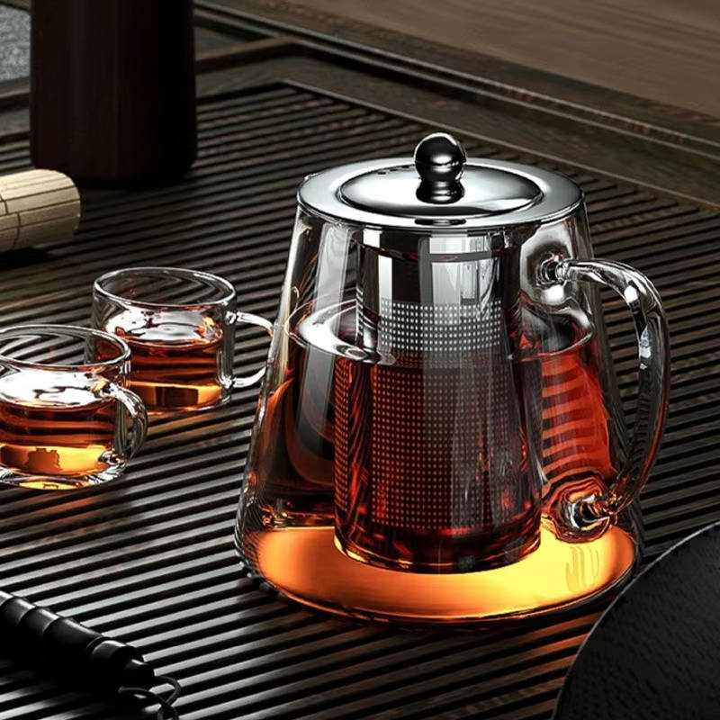 Heat Resistant Glass Teapot - Image 2
