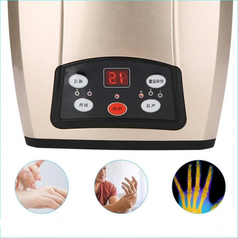 Heated Hand Massager for Arthritis Physiotherapy Equipment Pressotherapy Palm Massage Device Air Compression Finger Massager - Image 5