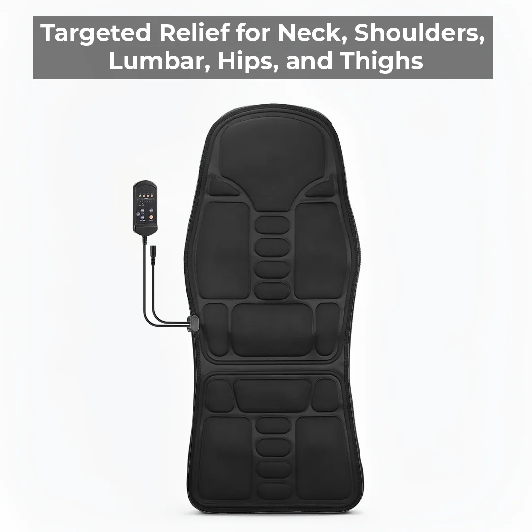 Heated Massage Cushion Pad for Chair & Car - Image 2
