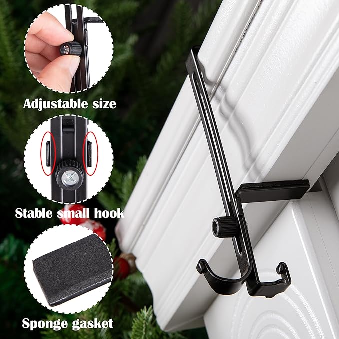 Heavy Duty 2-In-1 Garland And Stocking Hangers - Image 8