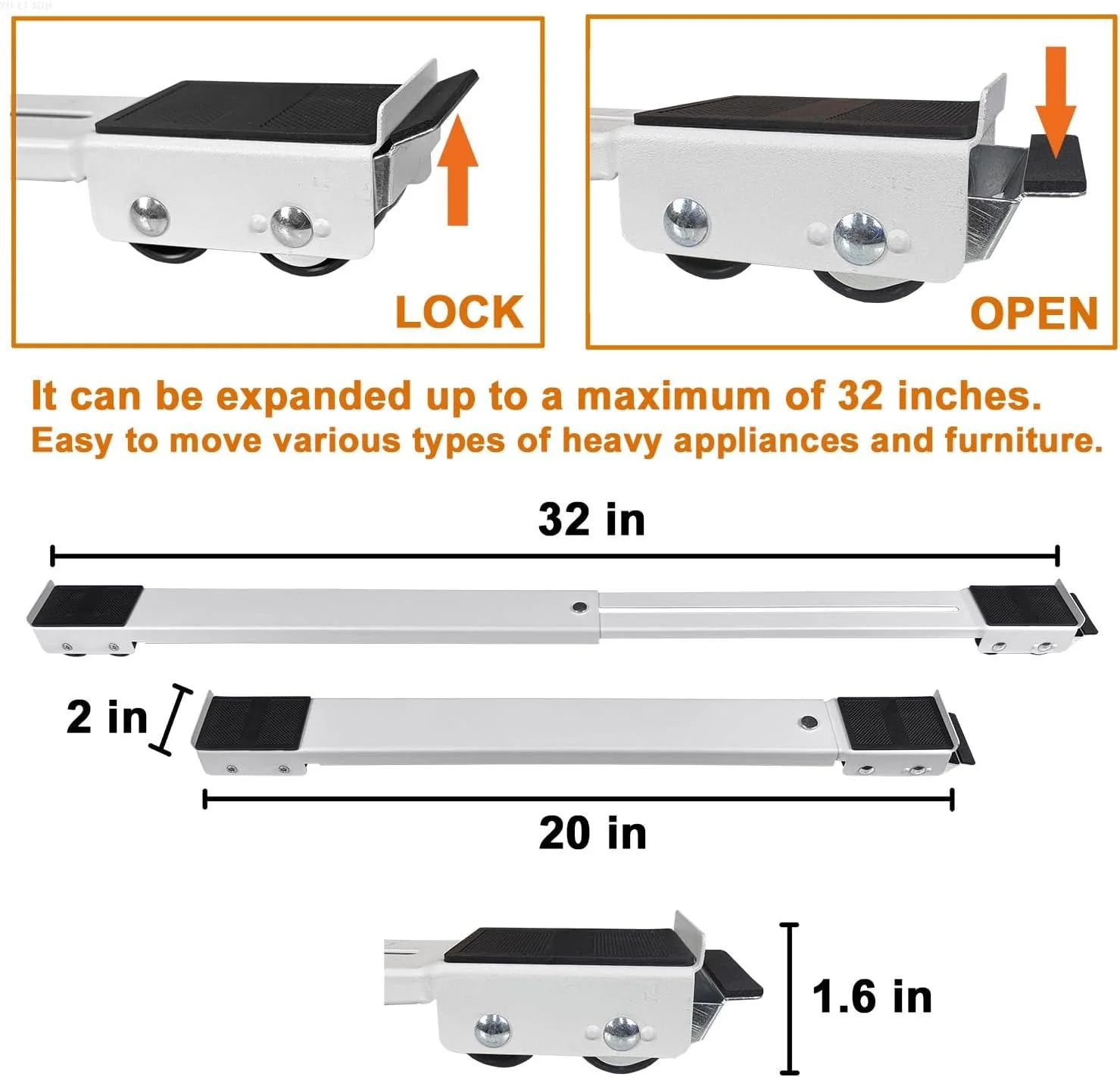 Heavy Duty Appliance Rollers - Image 7