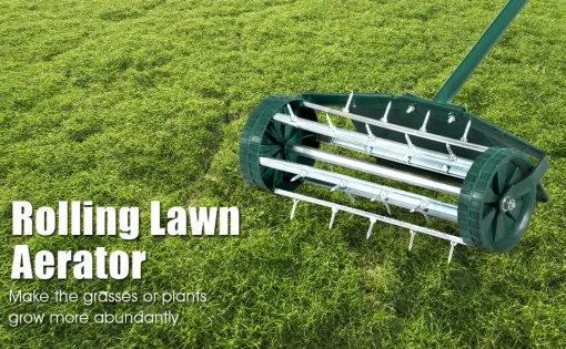 Heavy Duty Manual Lawn Spike Soil Aerator - Image 9