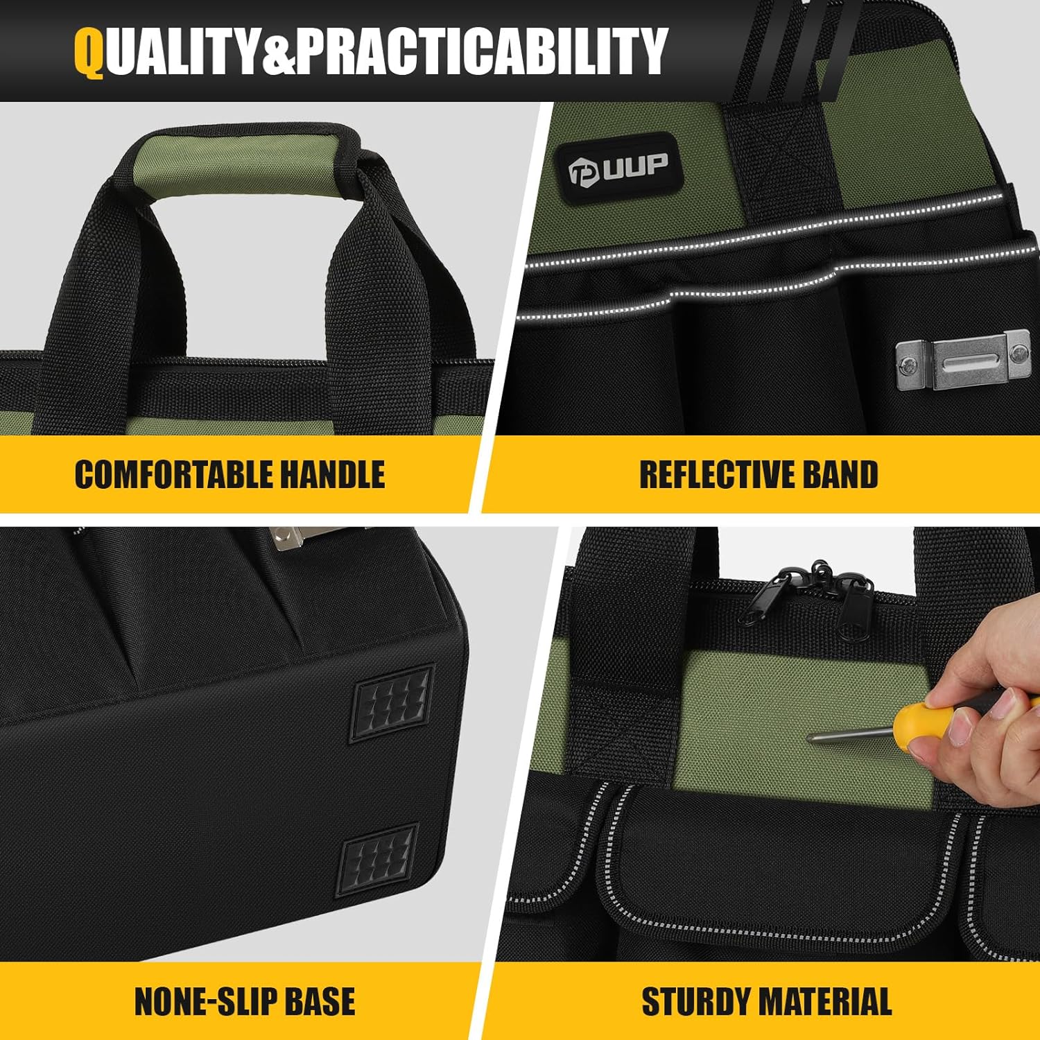 Heavy Duty Open Tools Tote Bag - Image 6