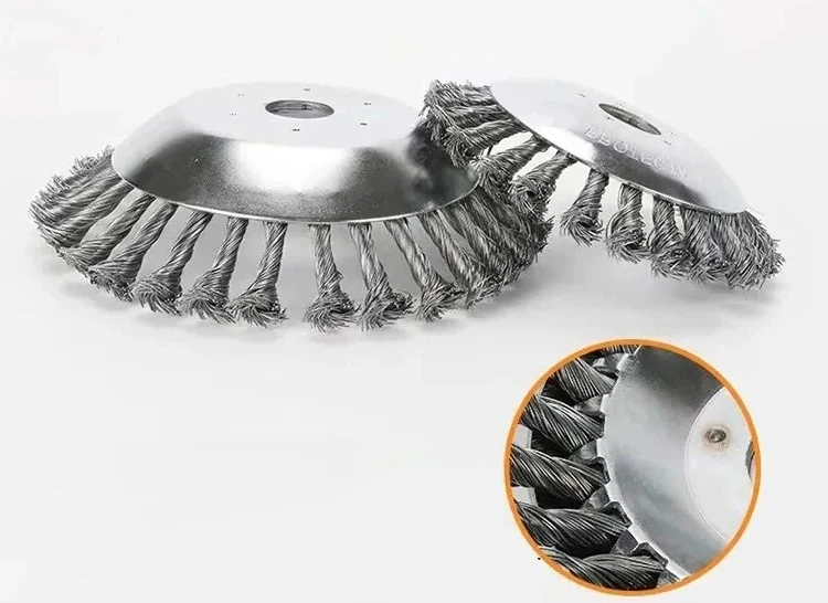 Heavy-Duty Wire Weeding Wheel - Image 4