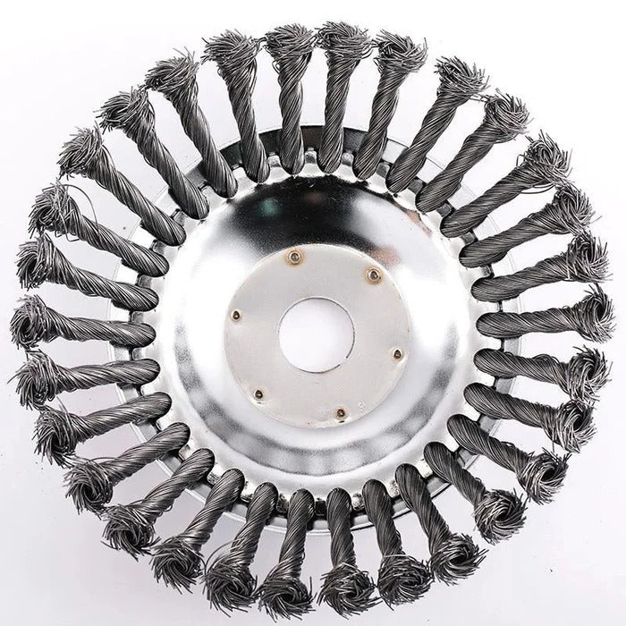 Heavy-Duty Wire Weeding Wheel - Image 7