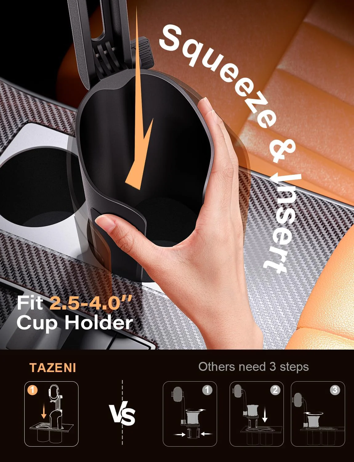 Phone Cup Holder Mount For Car - Image 2