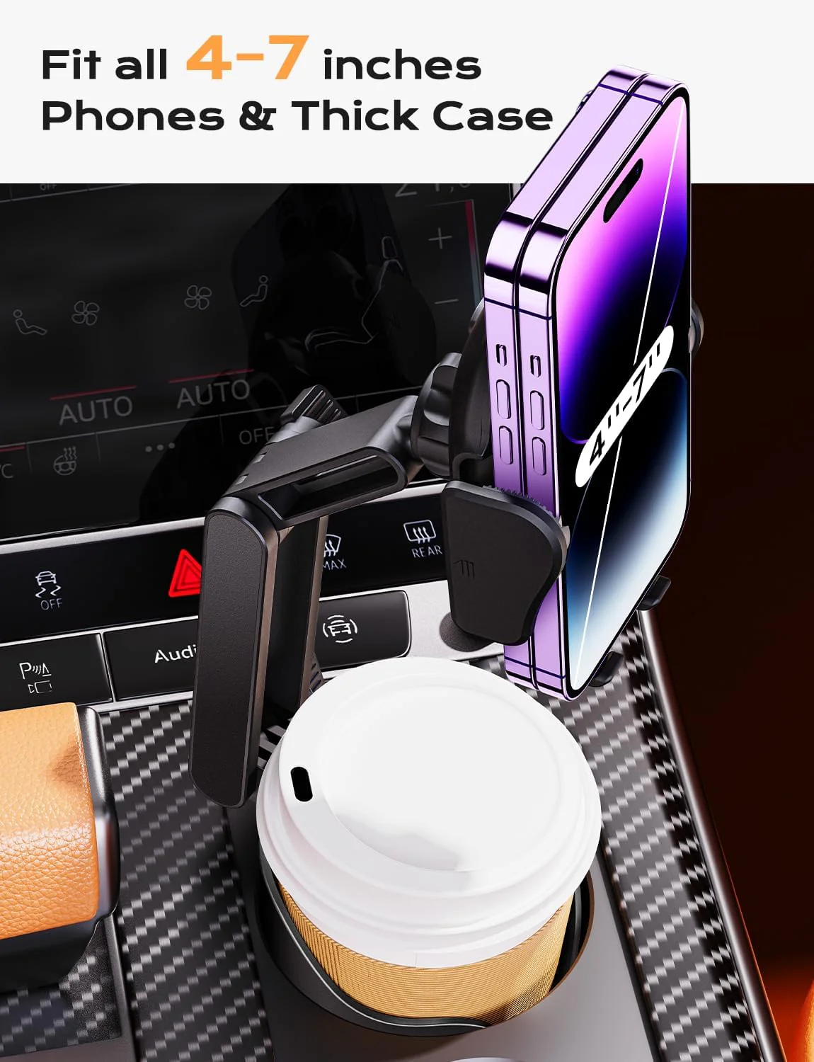 Phone Cup Holder Mount For Car - Image 7