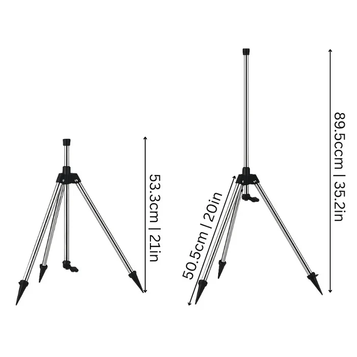 High-Pressure Rotating Tripod Sprinkler - Image 2
