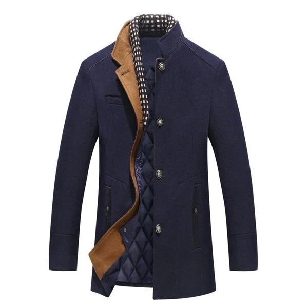 High-Quality Men's Coat Made Of Wool - Image 2