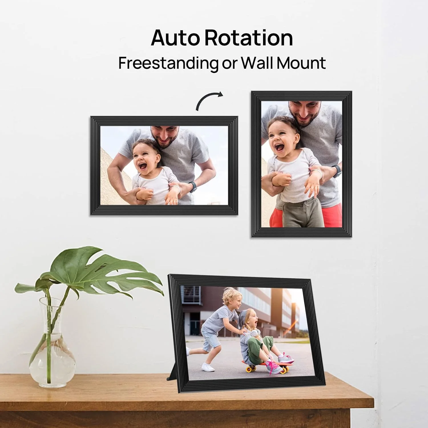 High-Resolution Digital Frame Top Electronic Frame With Video And Camera Features - Image 5