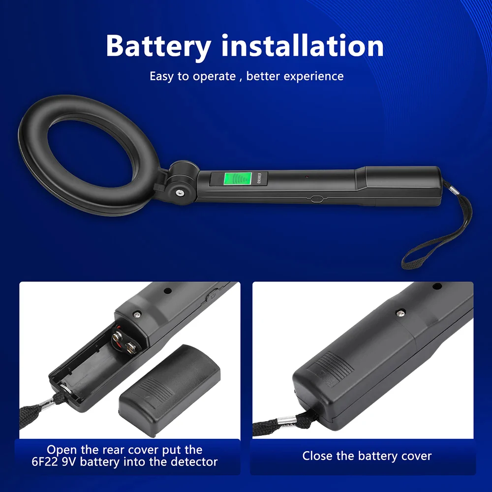 High-Sensitivity Handheld Metal Detector - Image 2