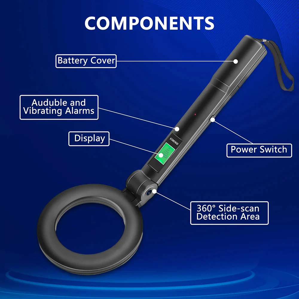High-Sensitivity Handheld Metal Detector - Image 3
