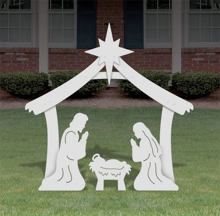 Holy Night Outdoor Christmas Nativity Set - Image 3