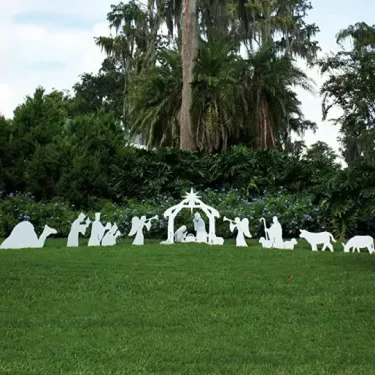 Holy Night Outdoor Christmas Nativity Set - Image 5