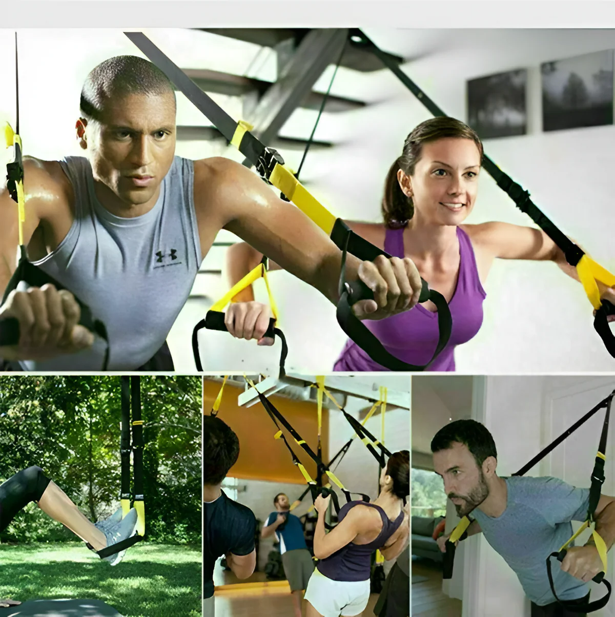 Home Gym Suspension Resistance Straps - Image 5