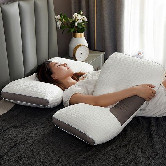 Hybrid Pillow For Back & Side Sleepers - Neck & Shoulder Support Pillow - Image 4
