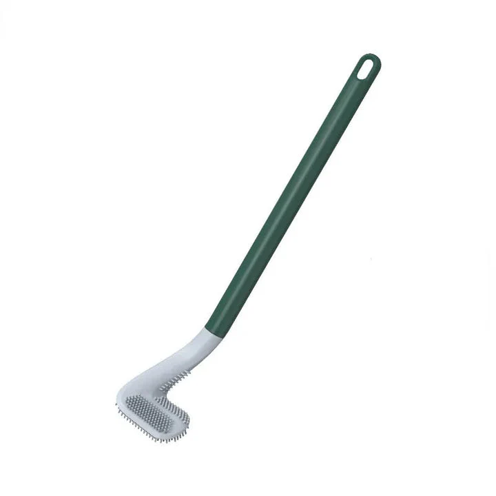 Hygienic Silicone Toilet Brush With Wall Mount - Image 2