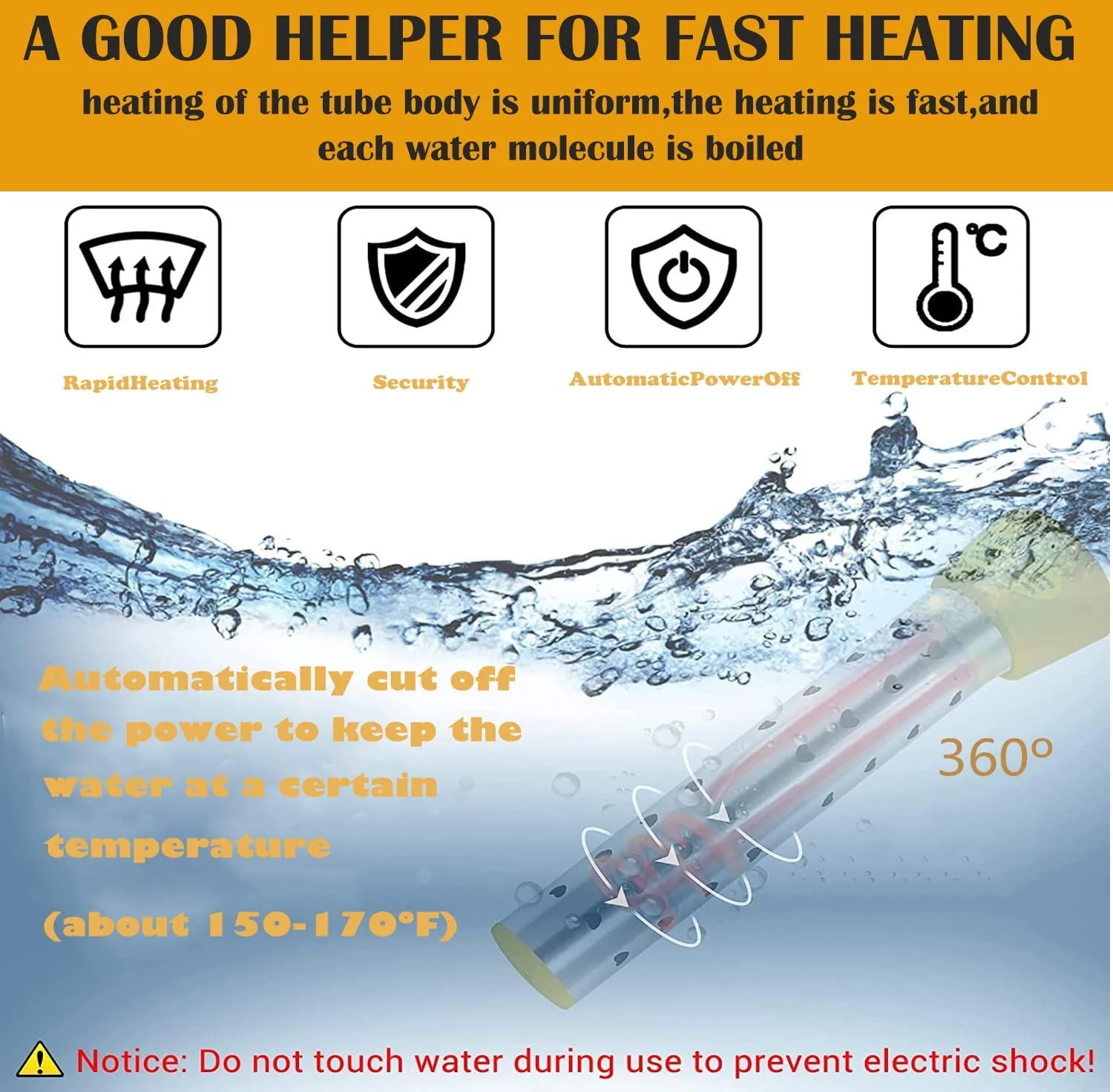 Immersion Water Heater - Image 3
