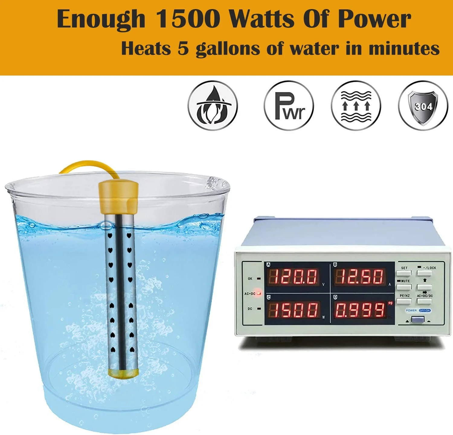 Immersion Water Heater - Image 4