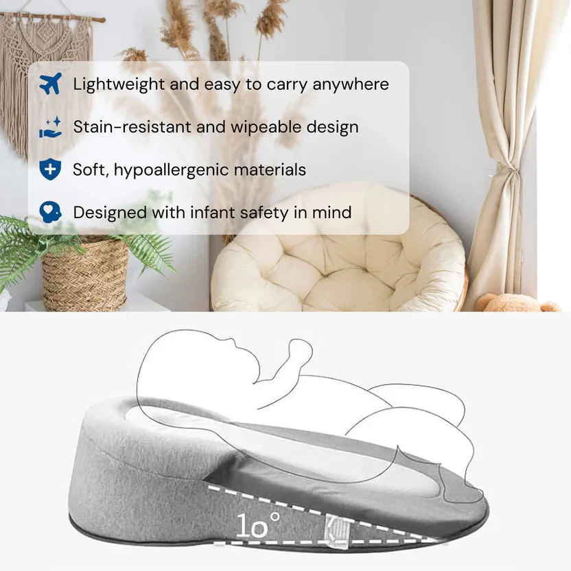 Inclined Reflux Pillow Bed for Infants - Image 12