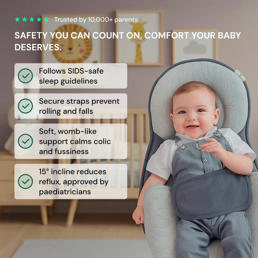 Inclined Reflux Pillow Bed for Infants - Image 3