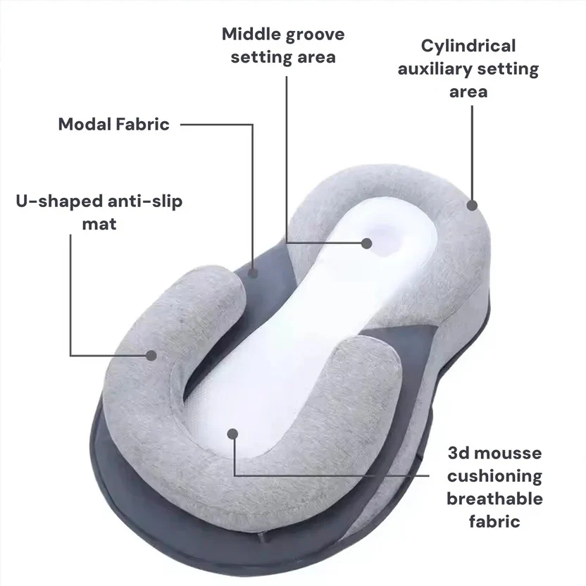 Inclined Reflux Pillow Bed for Infants - Image 5