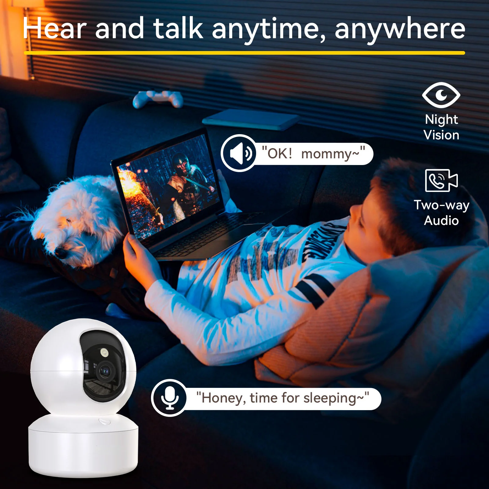 Indoor Home Security Camera - Image 4