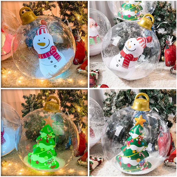 Inflatable Outdoor Christmas Ball With Lights (LED) - Image 5