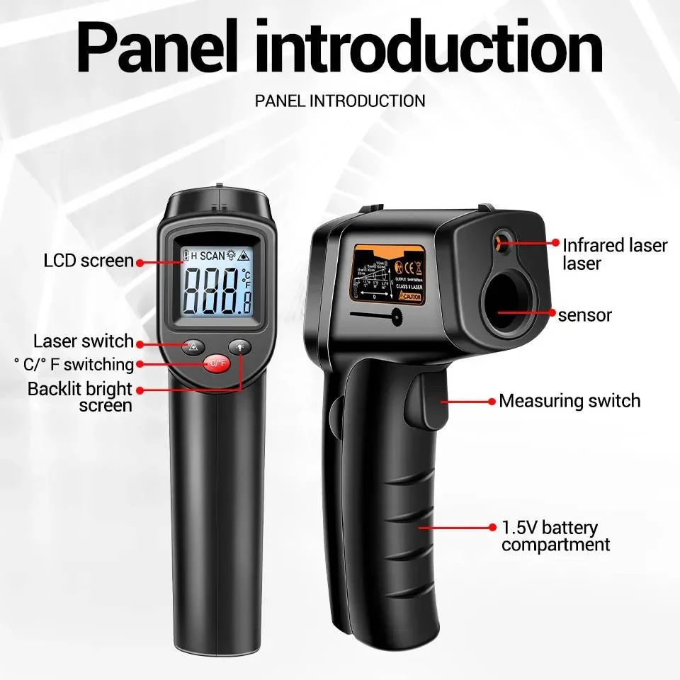 Infrared Laser Thermometer All In One - Image 11