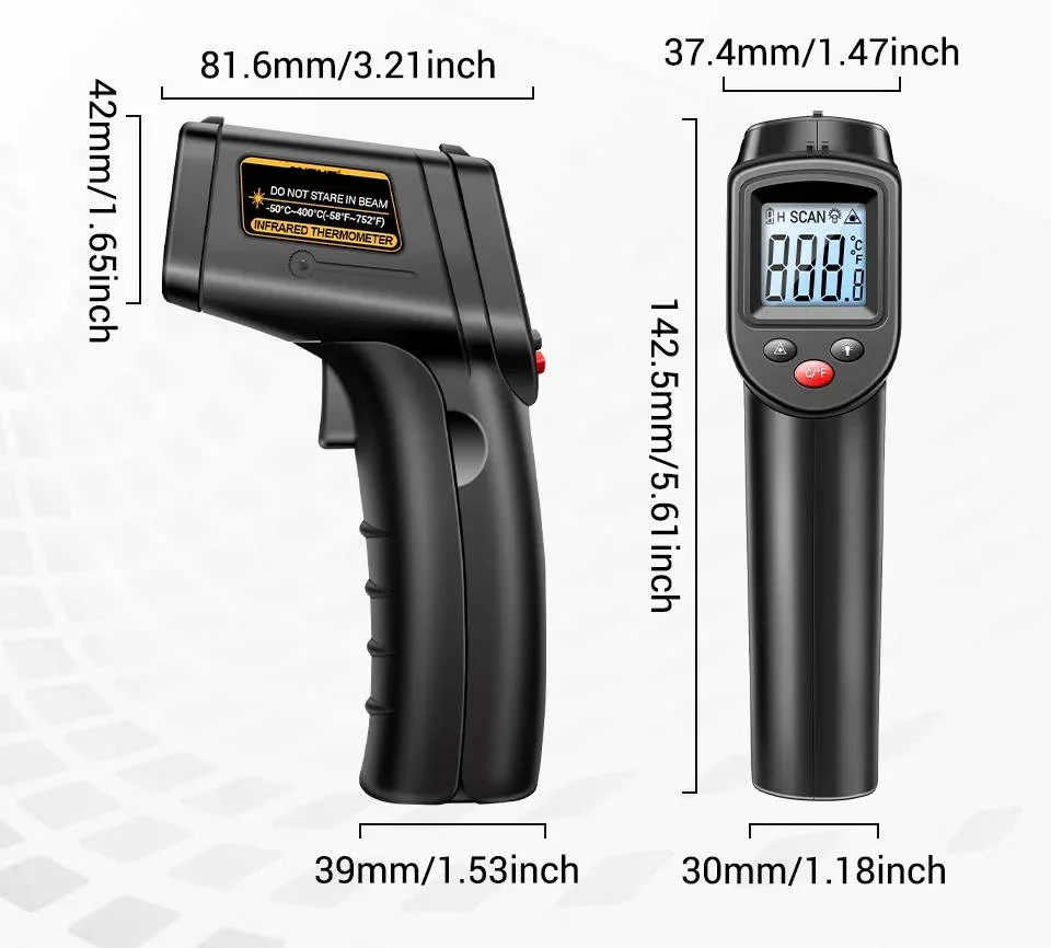 Infrared Laser Thermometer All In One - Image 12