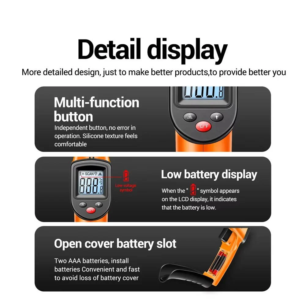Infrared Laser Thermometer All In One - Image 8