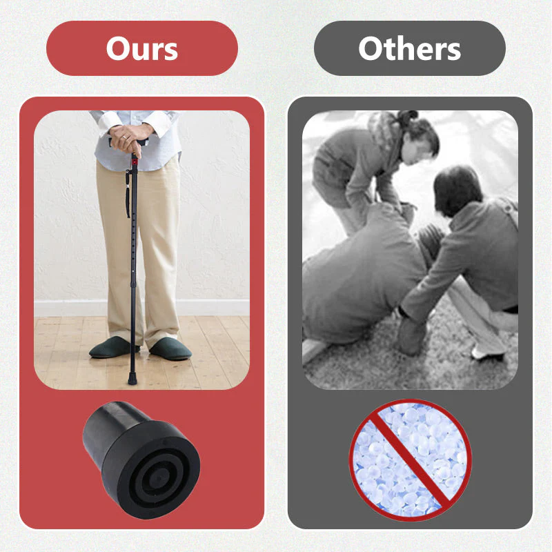 Intelligent walking stick for the elderly with LED light - Image 3