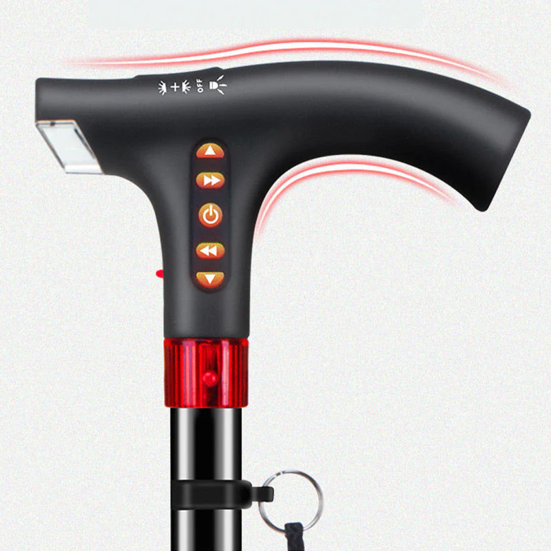 Intelligent walking stick for the elderly with LED light - Image 4