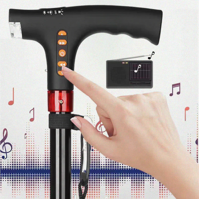 Intelligent walking stick for the elderly with LED light - Image 7