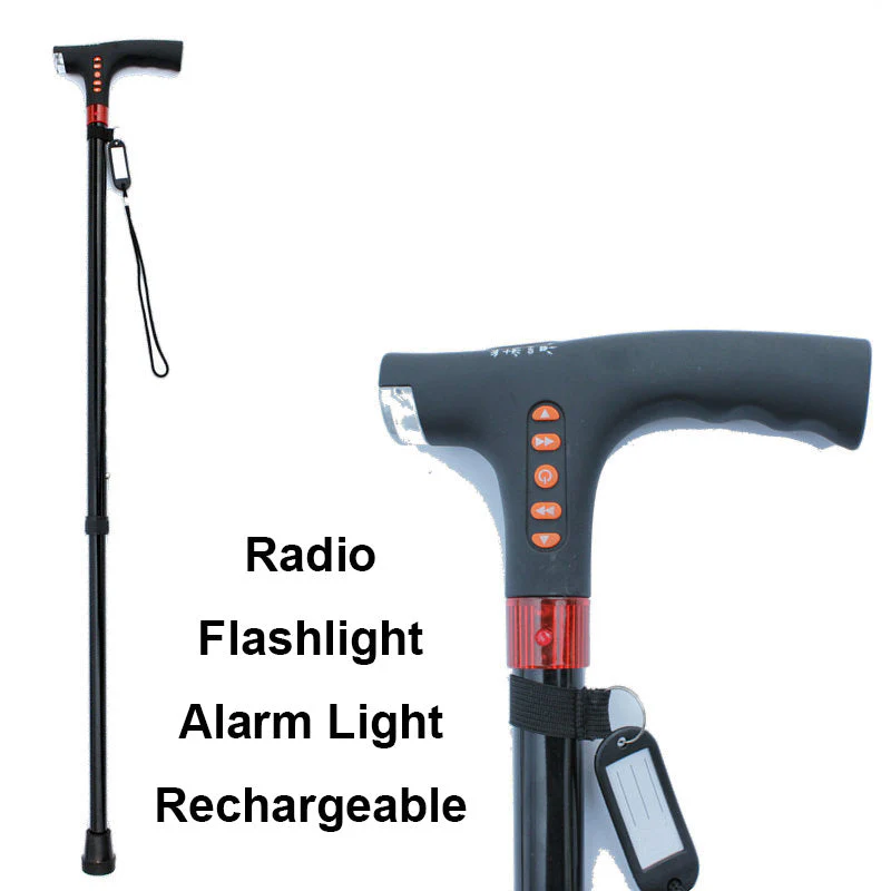 Intelligent walking stick for the elderly with LED light - Image 9