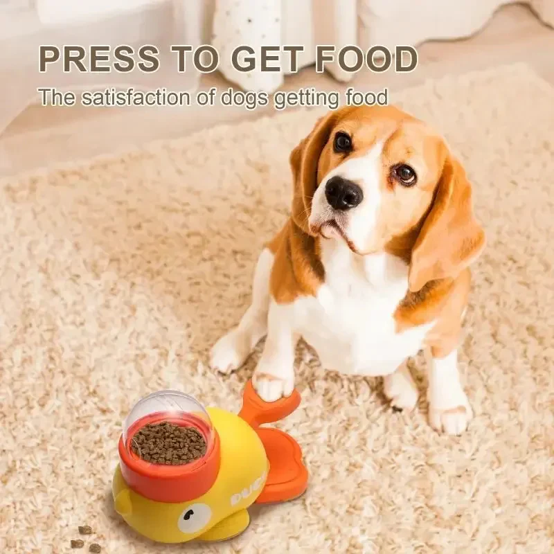Interactive Cartoon Duck Dog Puzzle Feeder - Image 5