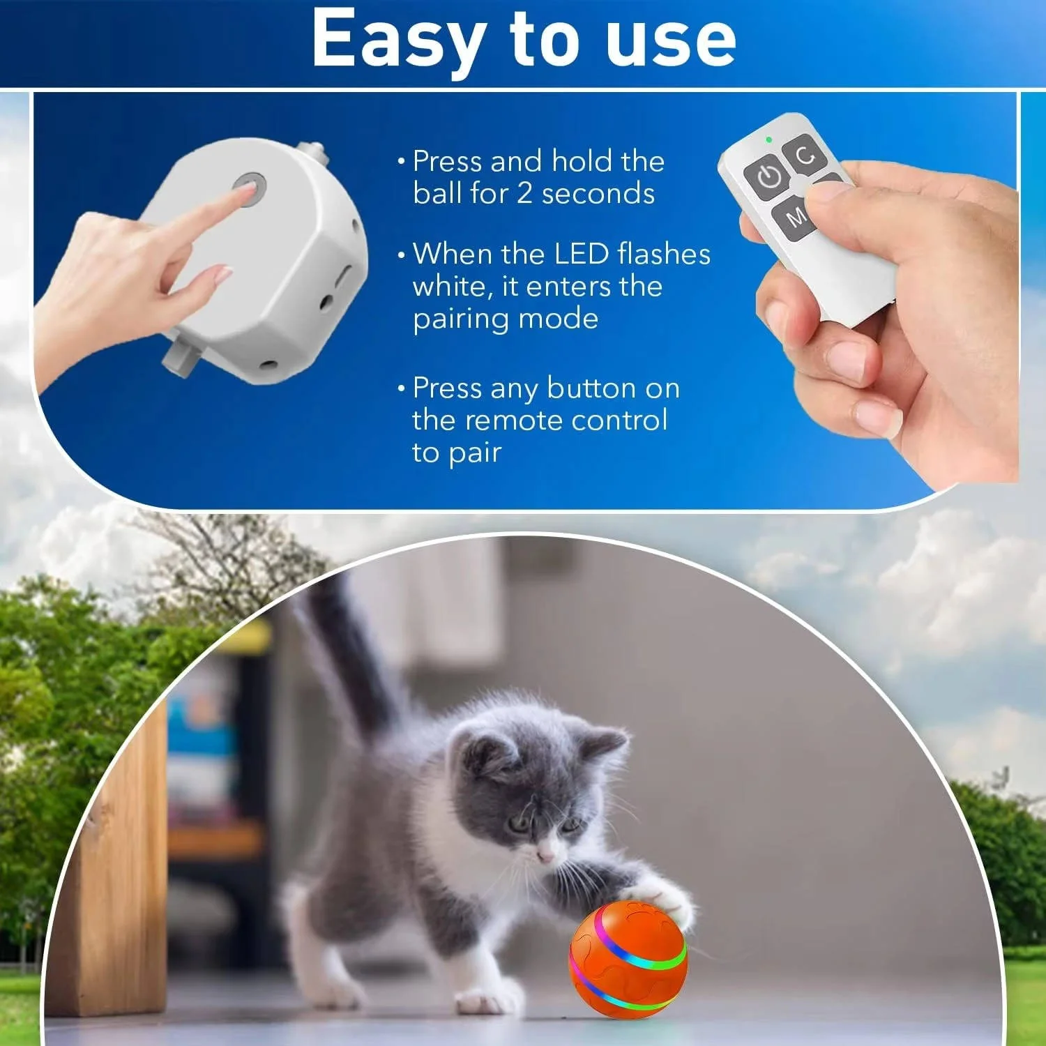 Interactive Dog Ball Toy - Image 4
