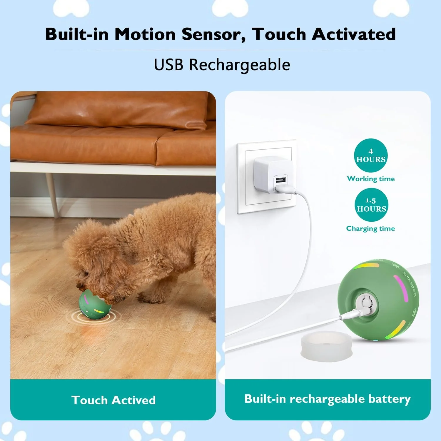 Interactive Dog Ball Toy - Image 3