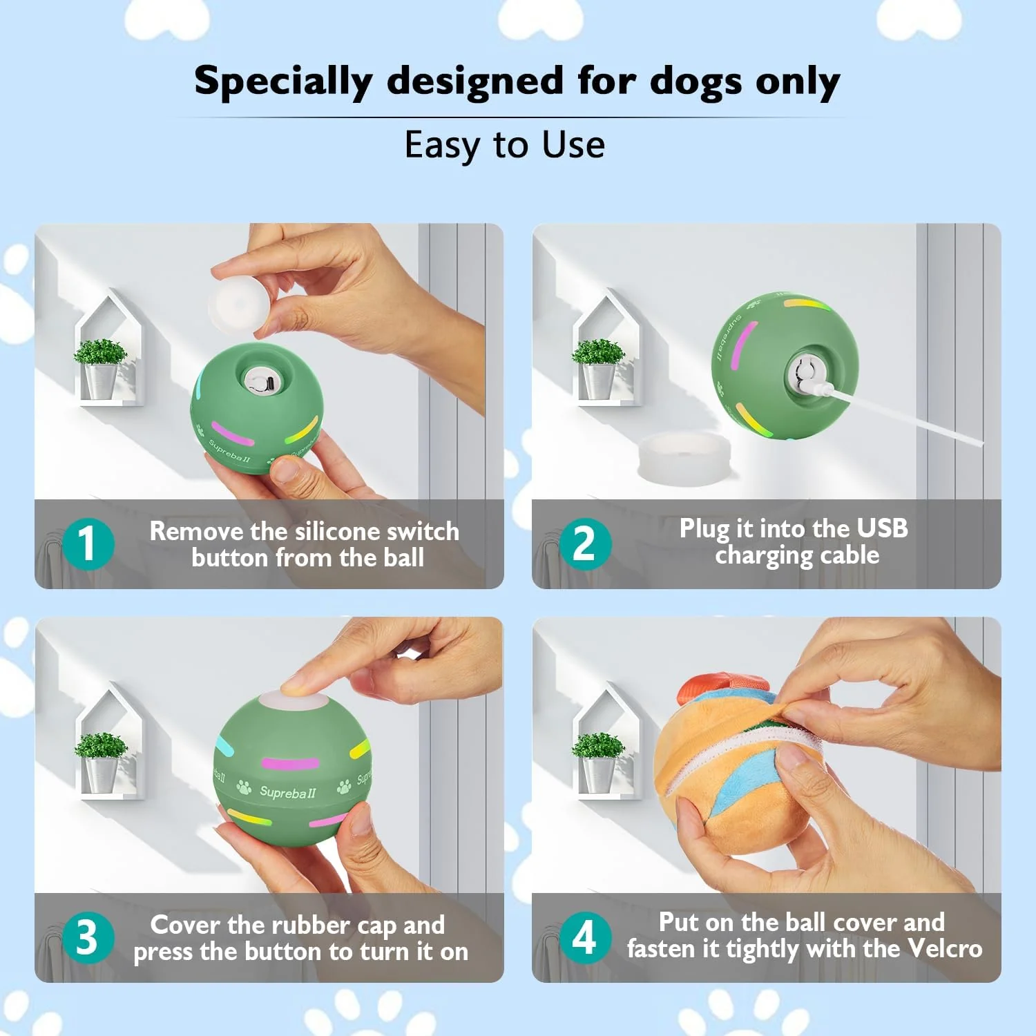 Interactive Dog Ball Toy - Image 4