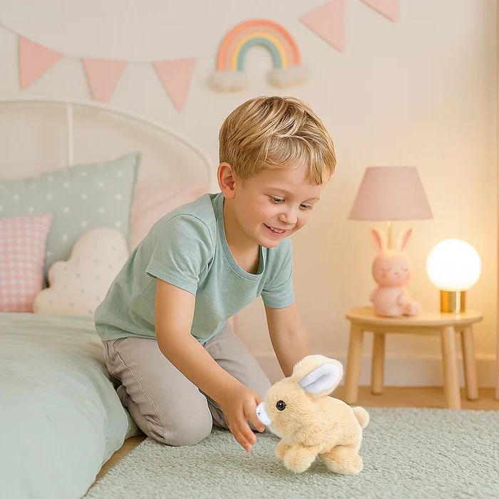 Interactive Plush Bunny Toy - Image 4