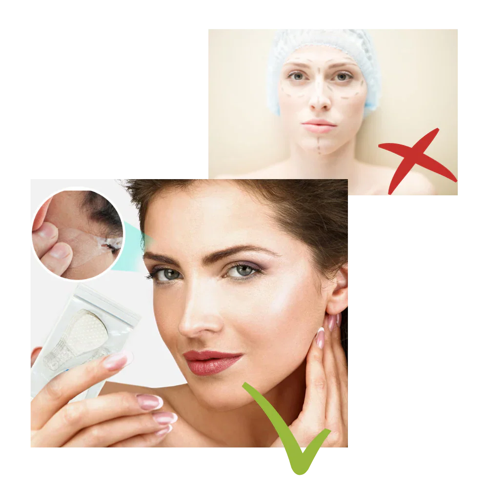 Invisible Face-Lift Stickers - Image 2