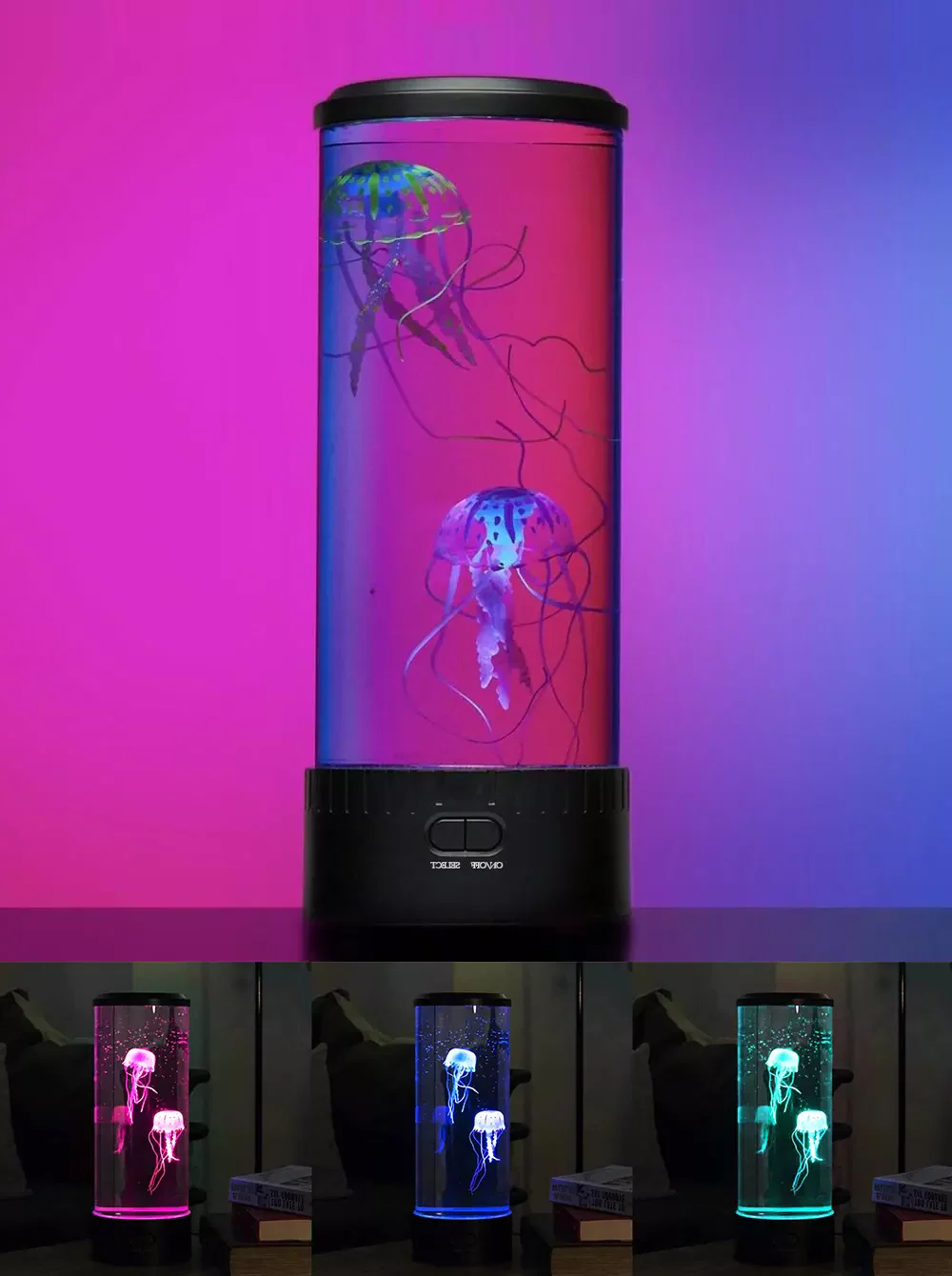 Jellyfish LED Lamp & Aquarium - Image 10