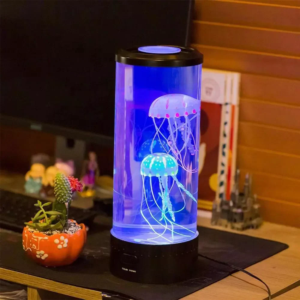Jellyfish LED Lamp & Aquarium - Image 4